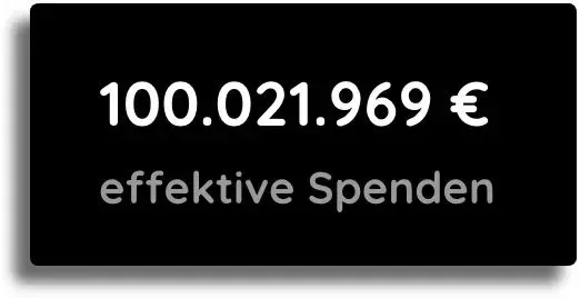 €100,021,969 in effective donations – view the LinkedIn post