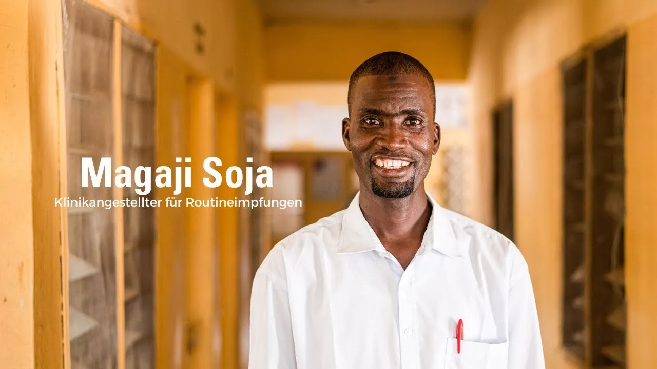 Magaji, Klinikangestellter für Routineimpfungen in Jigawa