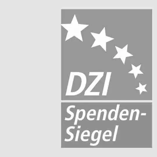 Logo of the DZI seal of approval for donations