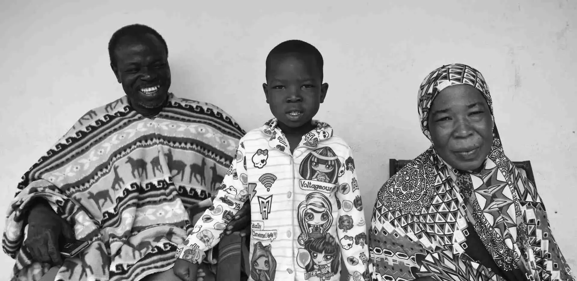 Abdoul und seine Eltern