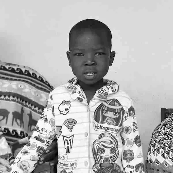Der Junge Abdoul in Nigeria