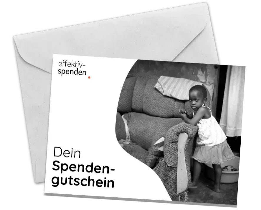 Zum Spendengutschein von Effektiv Spenden