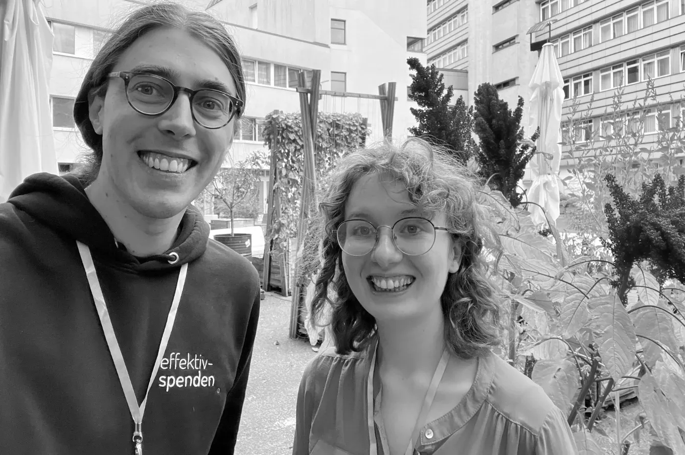 Thomas Moispointner mit Lily Chamberlain
