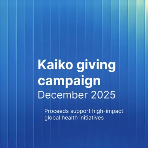 Kaiko Giving Campaign Dezember 2025 – Erlöse unterstützen wirkungsvolle Gesundheitsprojekte