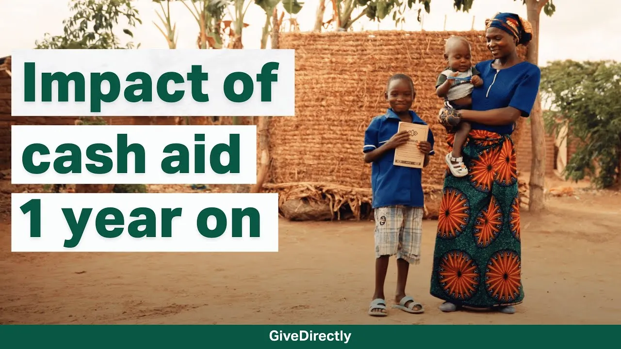From poverty to progress: 1 year of cash impact | GiveDirectly