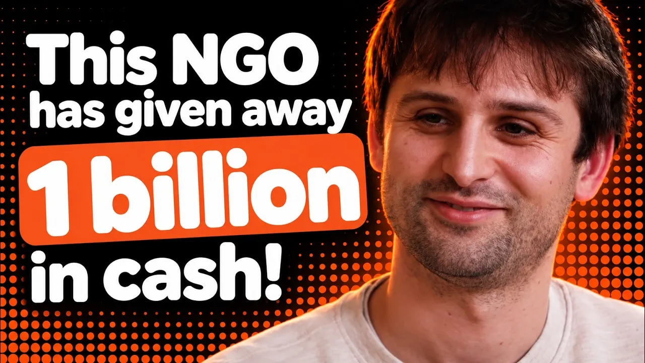 This NGO has given away 1 billion in cash!