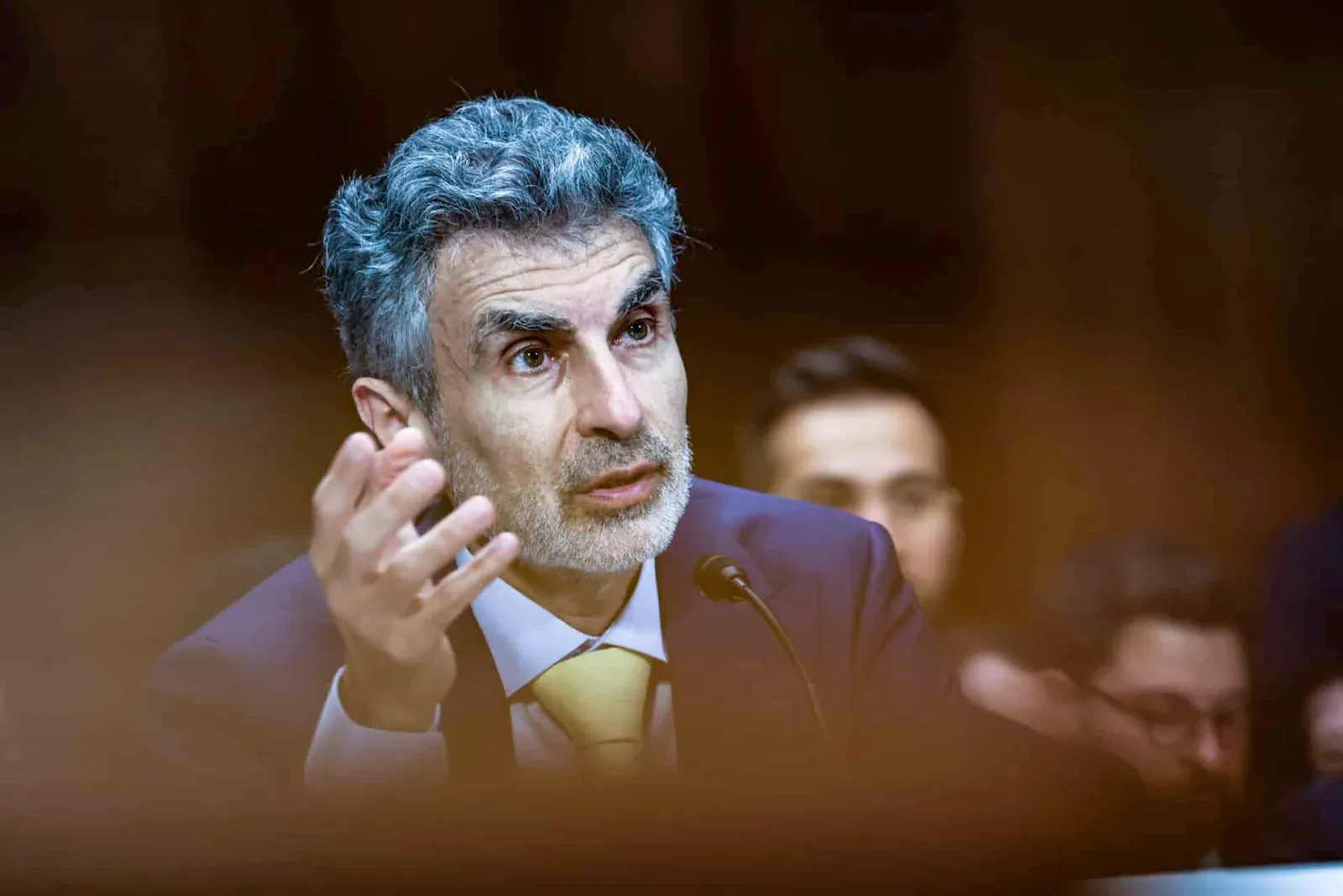 Yoshua Bengio testifying before the US Senate
